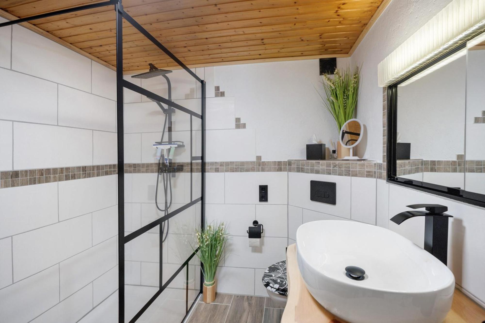 Ferienwohnung Steinbuehlschloessle Schönwalde Exterior foto
